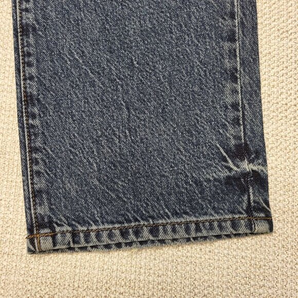 Modern American Womens Straight Leg High-Waisted Blue Denim Jeans Size 26 NWT - Picture 11 of 16